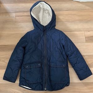Crewcuts Girls' Quilted Sherpa Jacket